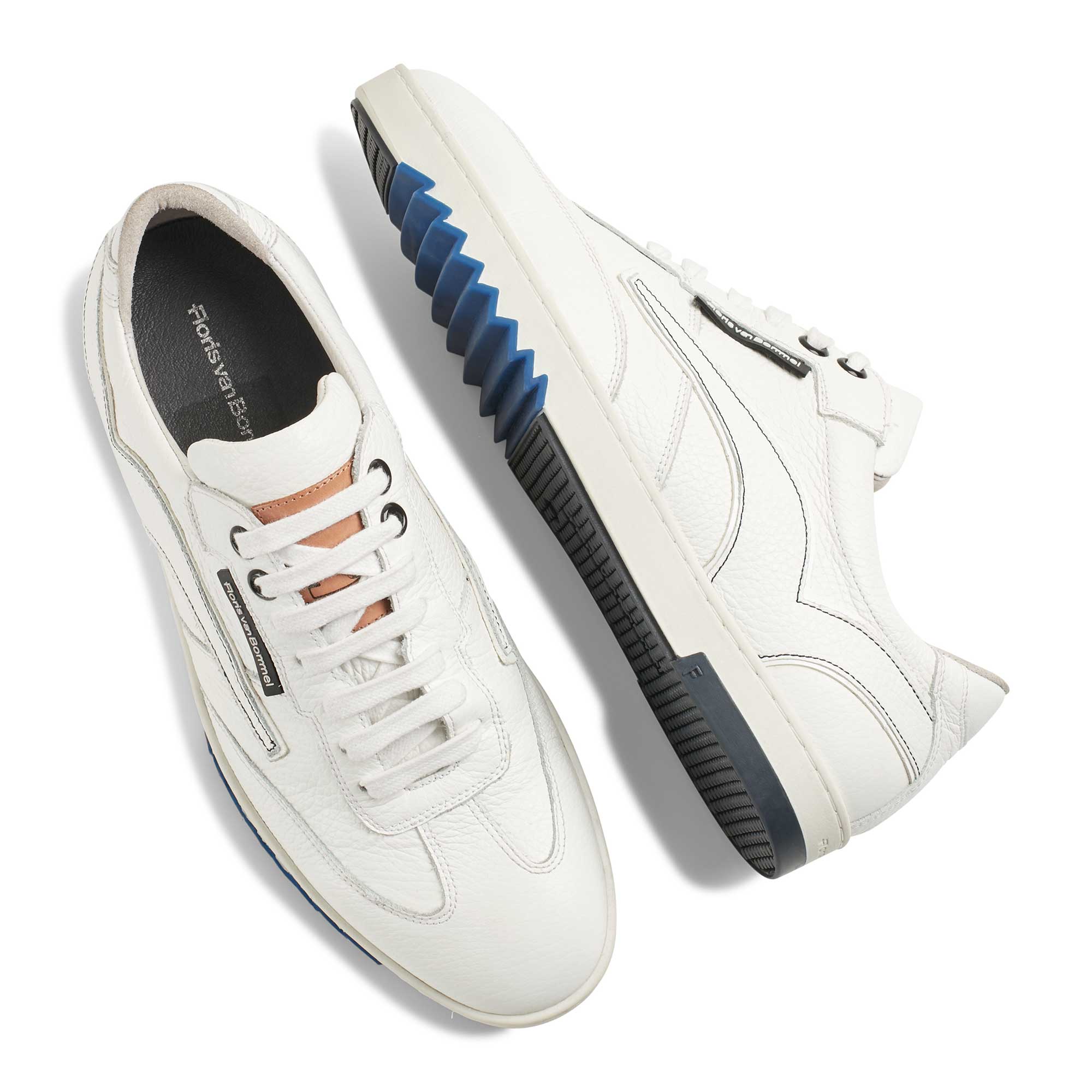 16074/14 - White leather sneaker 16074/14 - White leather sneaker