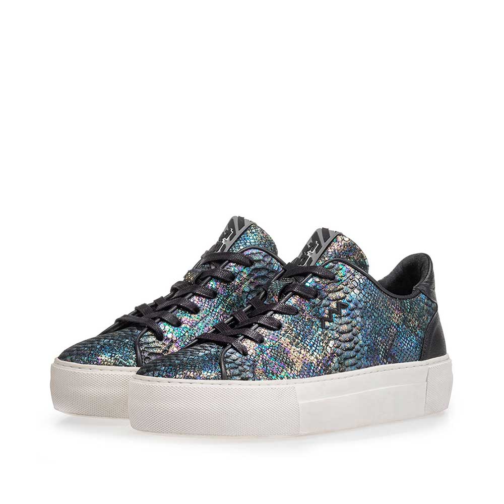 85297/08 - Sneaker snake print multi-colour 85297/08 - Sneaker snake print multi-colour