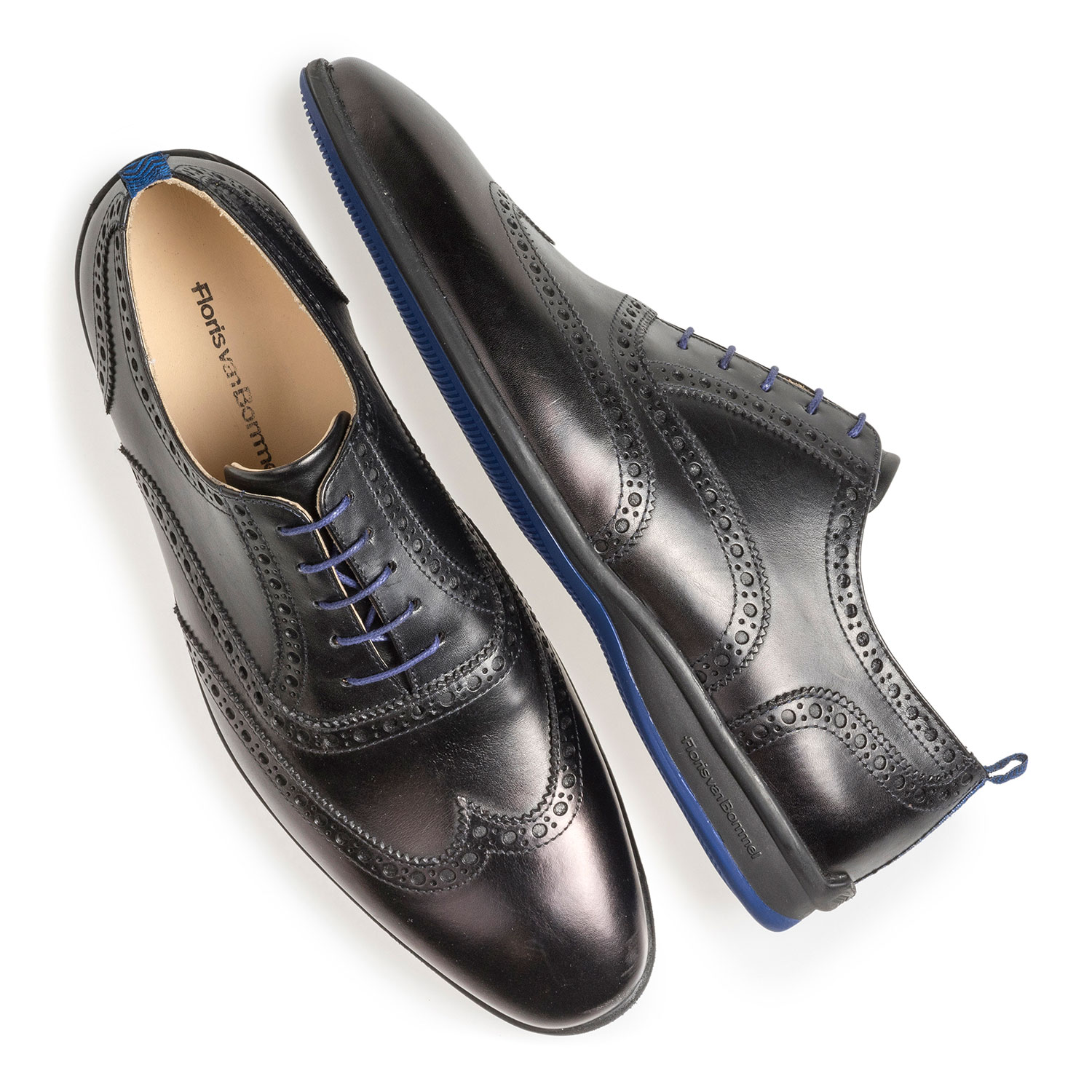 16360/10 - Black calf leather lace shoe 16360/10 - Black calf leather lace shoe