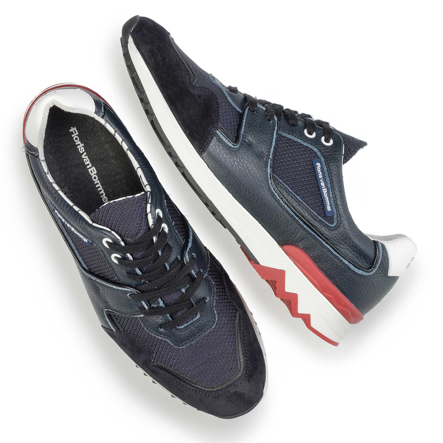16220/00 - Dark blue calf's leather sneaker 16220/00 - Dark blue calf's leather sneaker