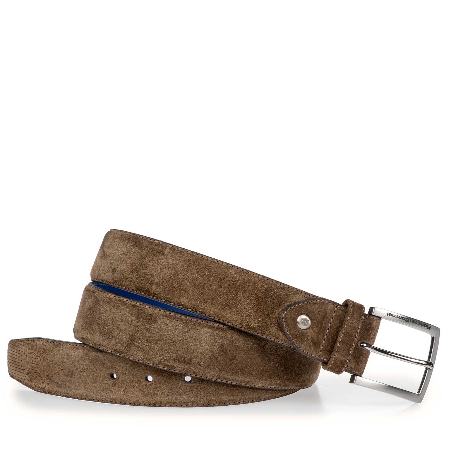 tan brogue belt