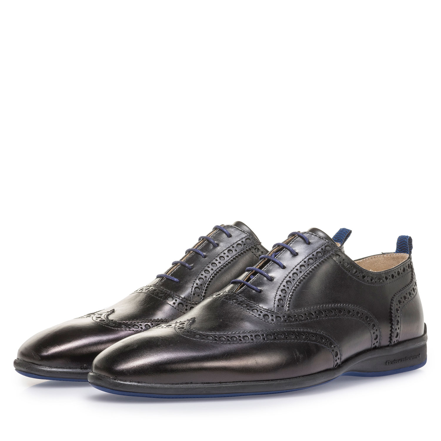 16360/10 - Black calf leather lace shoe 16360/10 - Black calf leather lace shoe
