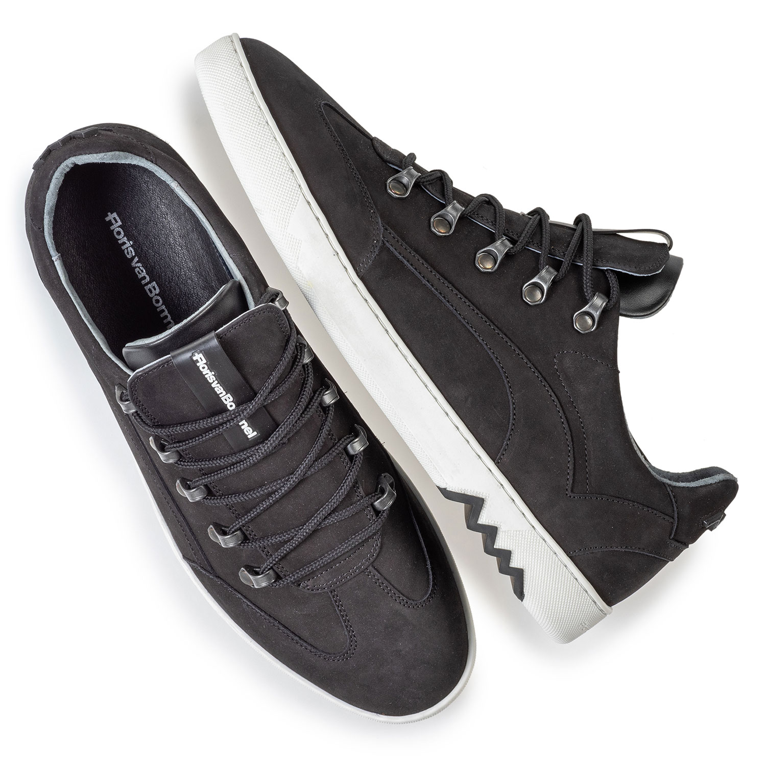 16464/15 - Sneaker nubuck black 16464/15 - Sneaker nubuck black