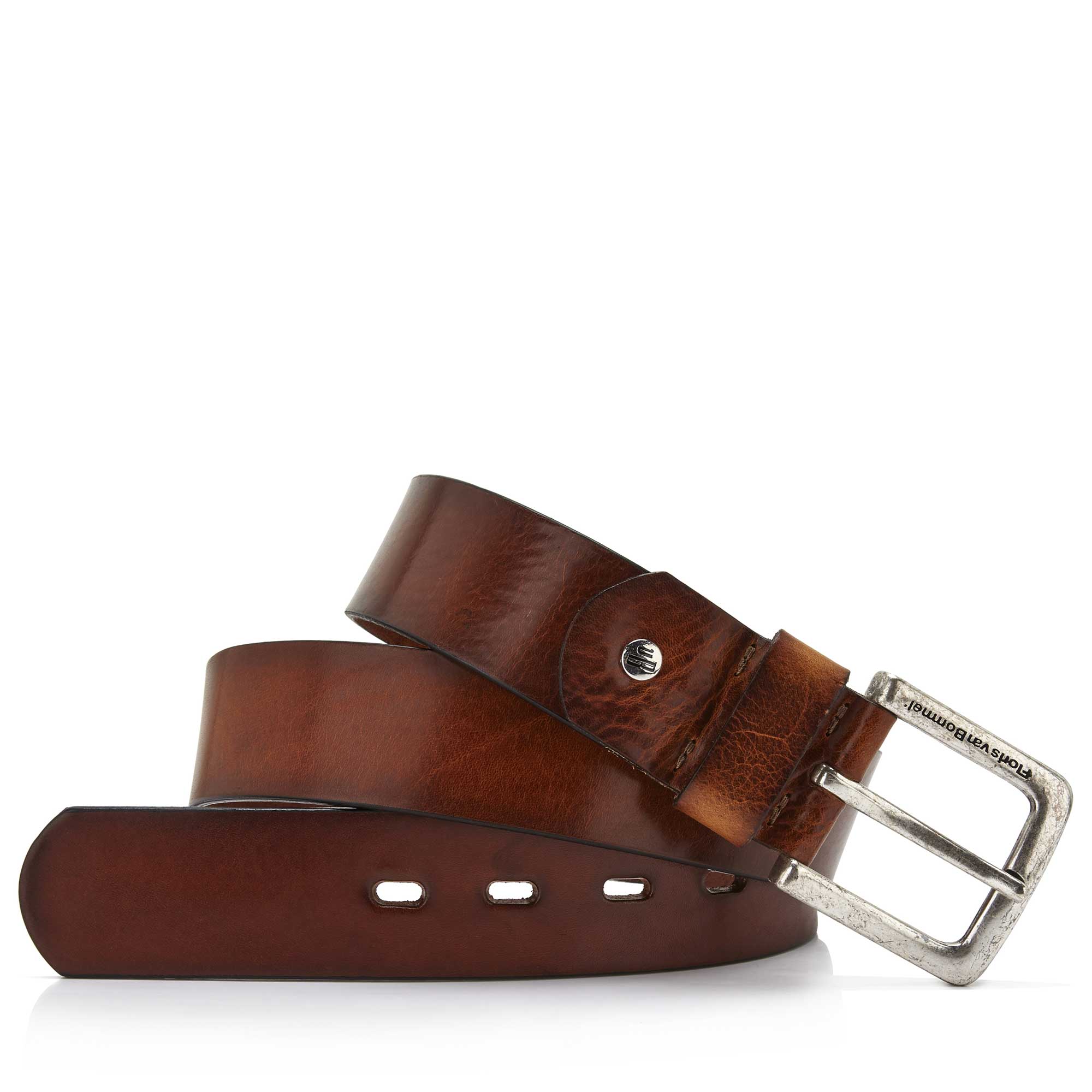 75045/00 - Medium brown leather belt 75045/00 - Medium brown leather belt