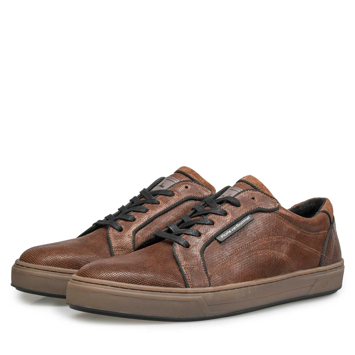 13214/02 - Brown sneaker with print 13214/02 - Brown sneaker with print