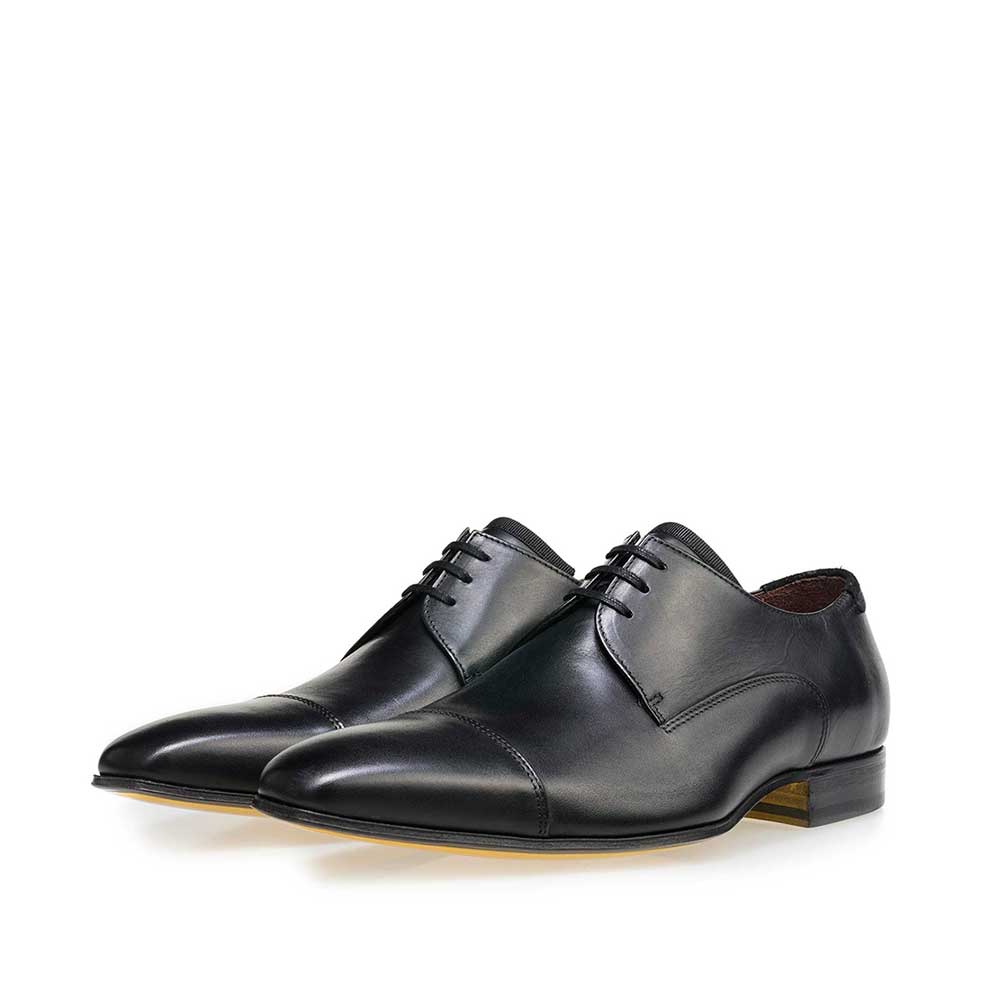 14192/03 - Black calf's leather lace shoe 14192/03 - Black calf's leather lace shoe