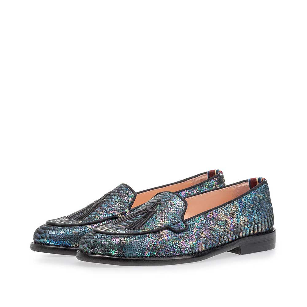 85426/02 - Loafer multi-colour snake print 85426/02 - Loafer multi-colour snake print