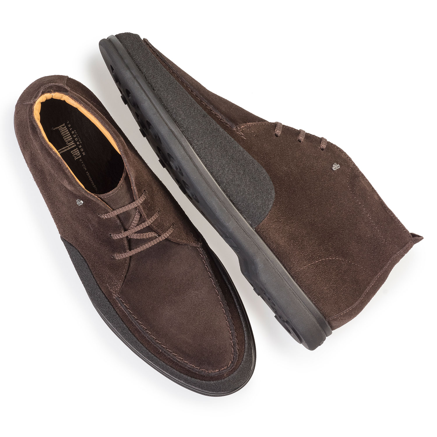 20205/01 - Mid-high suede leather lace boot 20205/01 - Mid-high suede leather lace boot
