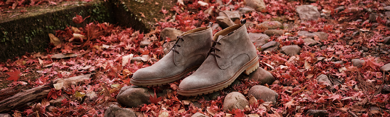 Suede shoes